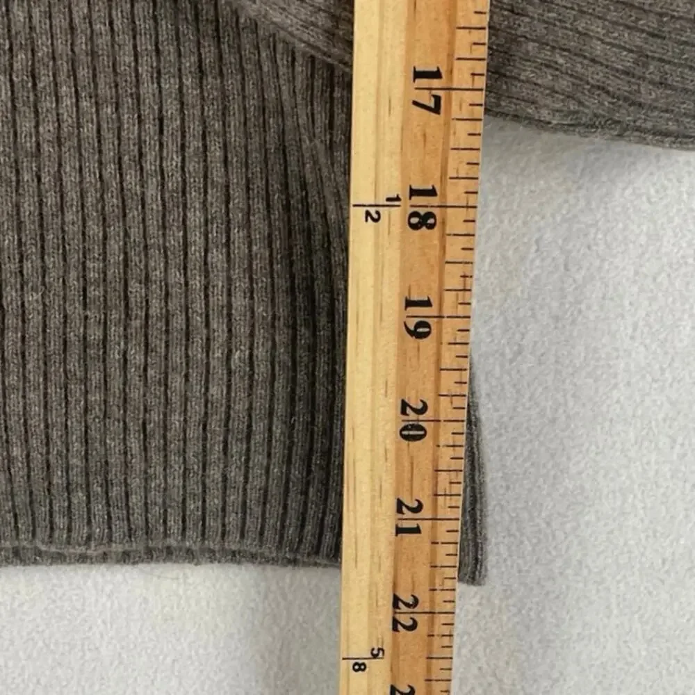REFORMATION Hart Cashmere Sweater Cocoa SZ M Climate Neutral Certified
